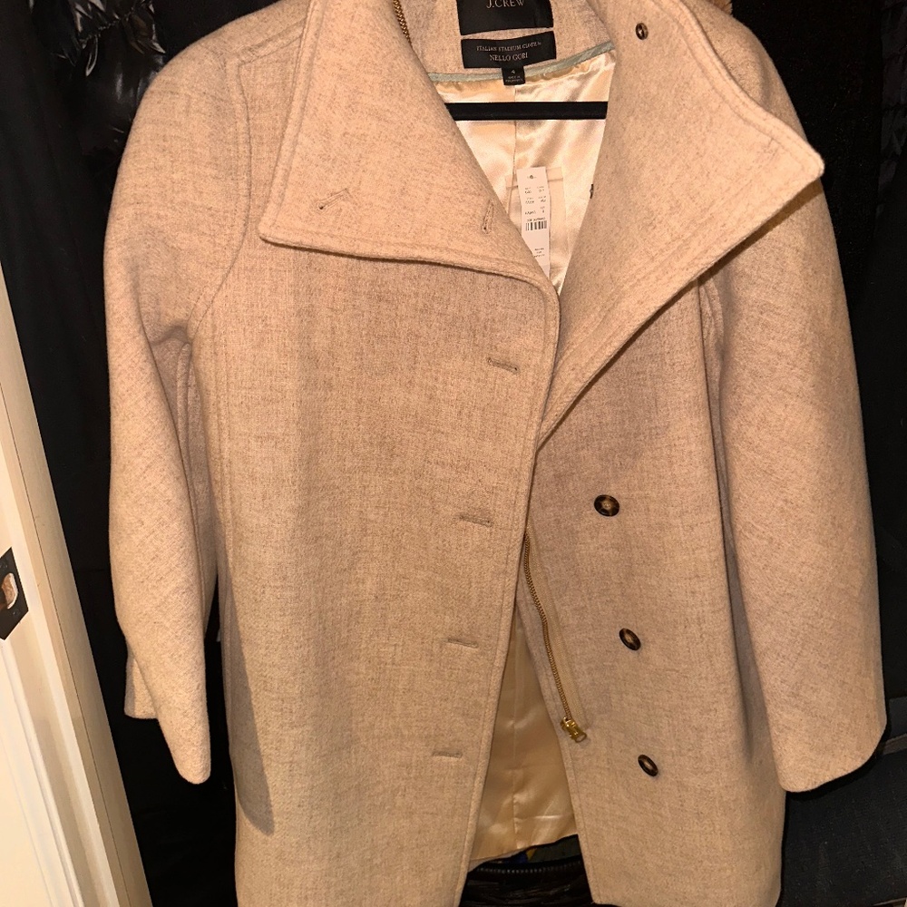 J crew pea coat